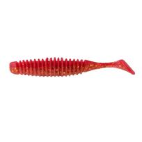 Berkley Maxcent Pulse Tail 3 Inch Red Gold Fleck PBMSPT3-RGF 3 inches auksas