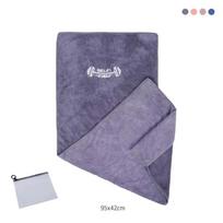 Fitness Quick Dry Towel 42*95cm Microfiber Gym Yoga Training Swimming Tennis Towel Beach Jogging Body Anti-slip Sports Sweat 42x95cm&1pc violetinė