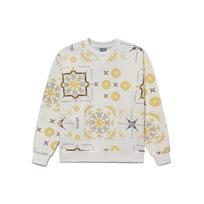 Li Ning CF Sweatshirt Unisex Ecru Couple's AWDRG13-3 L