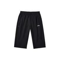 Li Ning Casual Pants Men's Black AKQU417-1 L