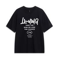 Li Ning Sports Fashion Collection T Shirt Men's Black YHSU297-1 M