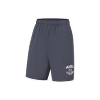 Li Ning Fitness Series Sports Shorts Men's Ebony Black Moderate AKYT073-2 XXL