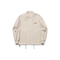 Li Ning Jackets Unisex Oat Gray Collarless Moderate Other AFDT589-1 S