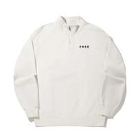 Li Ning Sweatshirts Men's Heather Gray Tile Gray Stand Collar Moderate AWDVH69-2 XL