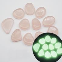 Sagit 50 PC Dekoratyviniai šviečiantys akmenys kiemams vejoms takams sodo augalai One Size