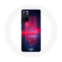 Coque pour Xiaomi Redmi Note 11s 5G Stranger Things Logo Transparent Saison 4 Bande annonce 2022 skaidri
