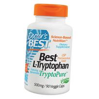 Tryptophan, L-Tryptophan 500, Doctor's Best 90vegcaps (27327003) 90vcaps