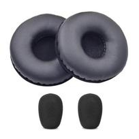 Soft and Durability Ear Cushions Mic Windshield for Noise Isolation, for H390 H600 H609 Headphones Easy Installation 1