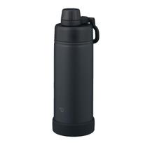 Zojirushi Water Dishwasher Seamless Only 3 Washes Insulated Cool Charcoal Bottle, 0.6L, [Quick Hydration], Safe, Cap, Required, Handle, Bottle, Black,
