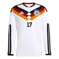 Adidas Germany 17 National Team World Cup Home Fan Version Quick-Dry Long Sleeve Football Shirt Men tops JM1380-17 M