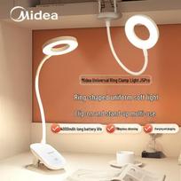 Midea J5 Upgraded Rechargeable Clip-On Desk Lamp