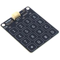 16Key Capacitive Touch Matrix Keypad High Sensitivity PH2.0 Cable Keyboard for Automotive Electronic Test Projects A1