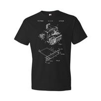 Instant Camera Patent Shirt Photography Shirt Camera Blueprint Photographer Gift XXL