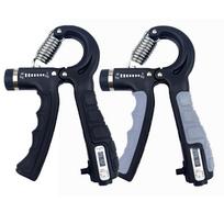 2 Piece Set Grip Strength Enhancer Hand Grip Grip Strength pilka spalva
