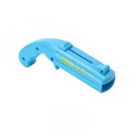Portable Cap Gun Creative Flying Cap Launcher Beer Opener Bar Tools Beverage Opener Shaped Cap Opener Tool Kitchen Accessories mėlyna