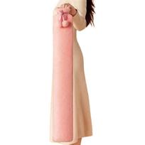 Leak-proof Hot Water Bottle Removable Water-filled Waist Warmer Thermos Bottle Belly Warmer  Belly rožinė