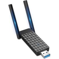 WLAN Stick PC, AC1300 USB 3.0 WLAN Adapter PC (867Mbit/s 5GHz, 400Mbit/s 2,4GHz) Dvi 5 dBi WLAN antena, skirta nešiojamam / staliniam / asmeniniam kompiuteriui