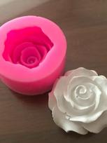 Gėlių žiedų rožės formos silikoninė 3D torto forma Fondant muilo kepimo priemonė formelės Cupcake želė saldainiai šokoladinis dekoravimo stovas