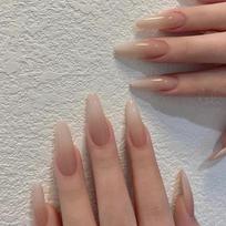 24 Pieces Nail Art Piece Simple and Gradual Change Nail Piece Wear Nail Nail Piece Nail Art Piece Removable Nail Art