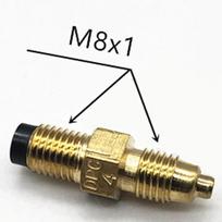 M8x1mmx 4mm Vamzdelio AJB/DPC-0/1/2/3/4/5 Žalvarinis Vienpusis Atbulinis Matavimo Vožtuvas Atsparus Proporcingas Skirstytuvo Antgalis Tepimo Aliejus M8x1