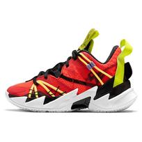 Jordan Why Not Zer0.3 SE Russell Westbrook 3 Abrasion Resistant Low top Children's Basketball Shoes Orange Yellow CN8107-600 36.5