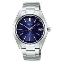 BRIGHTZ Saulės valdomas radijo bangomis valdomas titano laikrodis SAGZ081 Sidabrinis Laivyno [Seiko Laikrodis] Vyriškas