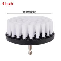 1Pcs Nylon Electric Drill Brush Cleaner 4/5inch Power Scrubber Brush Drill Soft Brush  Car Wash Tool 4 inch