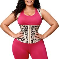Private Label Waist Trainer Suppliers  Waist Trainer Body Shaper Wear Slimming Tummy Belt Colombian Girdles for Women Xxs leopardas