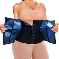 Sauna Waist Trimmer Belly Wrap Workout Sport Sweat Band Abdominal Trainer Weight Loss Body Shaper Tummy Control Slimming Belt S
