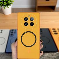 For Realme 12+ Case Realme 13 Plus 12 Phone Case Realme Narzo 70 Pro Realme P1 5G Cover Color magnetic hard Silicone back cover realme 12+