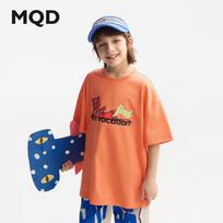 MQD Boys' Moisture-Wicking Short-Sleeved T-Shirt 110 melionas