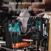 Dayi 40V Cordless High Torque Impact Drill CN plug (adapter included)