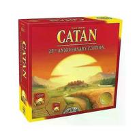 2025 Angliška versija Catan stalo žaidimo dėlionė laisvalaikio žaislas žaidimo kortelė 25-ojo jubiliejaus leidimas žaidžiant žaidimus 2-8 žmonėms vakarėlio kortų žaidimai Dovanos