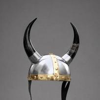 Handmade Horned Norse Warrior Helmet, Steel Medieval Armor for LARP, Cosplay  Display