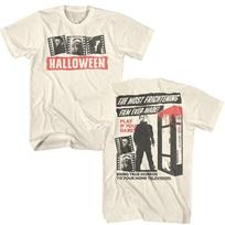Halloween Movie VHS Tape The Most Frightening Film Ever Made Men's T Shirt 2XL