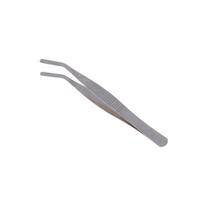 Aquarium Plant Tweezers Food-grade Safe Stainless Steel Pliers for Fish Tank Aquascape Micro-landscape Decoration Adjustment 12cm crooked