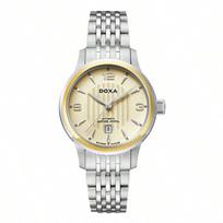 DOXA Men's Mechanical Silver Watch D148TCM sidabras