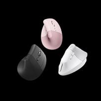 Logitech Lift Ergonomic Vertical Wireless Mouse balta