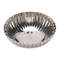 Easy to Clean Rustless Steel Ice Cream Bowl Wave Smooth Pudding Cup Round Bowl Thickened Yogurt Cup Snack Tasting