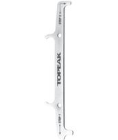 TOPEAK Chain Hook & Wear Indicator L109×W22×H18mm sidabras