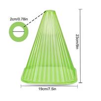 Augalų apsauginis dangalas Sodo reikmenys Daigų apsauga Patalpų augalų priedai Sodininkystės reikmenys Žiemos daržovių šaltis (Green,10pcs) žalia