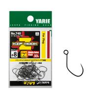 Yarie KZ Hook Vertical Eye No.740 33 pieces #8 33 No. 8 1,000 yen pack