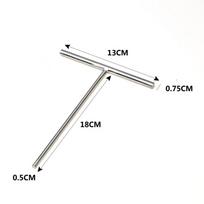 French Crepe Spreader Pancake Like Batter Spreading Tools Stainless Steel Pancake Like Batter for Bakery Kitchen Tool