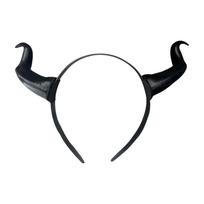 Maleficent Devil Ear Horn Headband Girls Cosplay Accessories Beast Horns Fursuit Masquerade Halloween Cosplay Party juoda