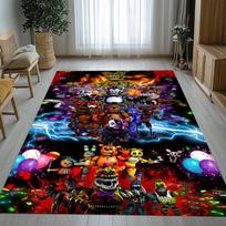 Horror Freddy F-FNAF Games Living Room Non-Slip Area Rug Soft Carpet for Bedroom Kids Playroom Sofa,Home Decor Doormat Gift 40x60cm