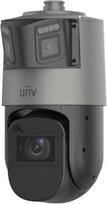 Uniview IPC98246EFW-X42-W-VH1 ~ UNV IP kamera ar diviem objektīviem 4MP/6MP motorzoom 6-252mm / 2.2mm