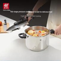 ZWILLING EcoQuickII 6L Stainless Steel Pressure Cooker