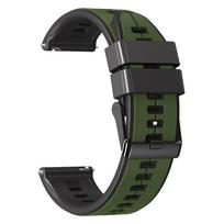 Silicone Watch Straps 22mm For TicWatch Pro 3 Ultra GPS/LTE GTX Replacement Watchband For TicWatch GTH 2 Bracelet Accessories 22mm Width