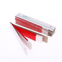 Dental Articulating Paper 20 Books/Box Disposable Soft Strips Safe Bite Registration Supplies for Professional Dental Clinics raudona