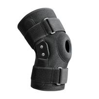 Sports Knee Brace with Aluminum Hinges for Meniscus Support Patella Protection Adjustable Straps Skiing juoda